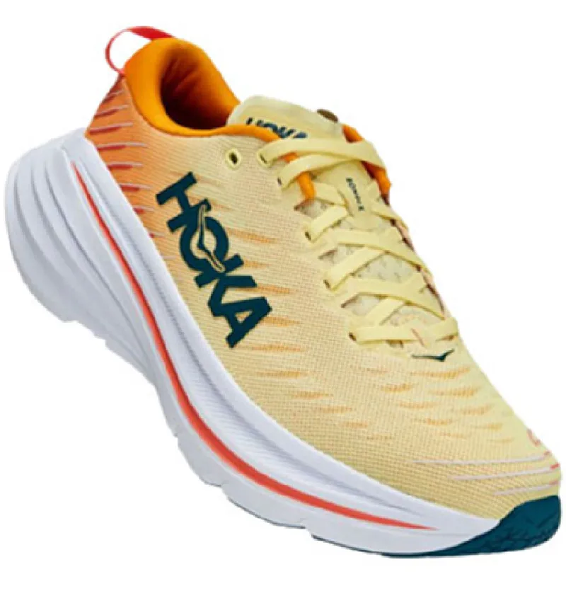 Hoka One One Men's Bondi X Yellow-2